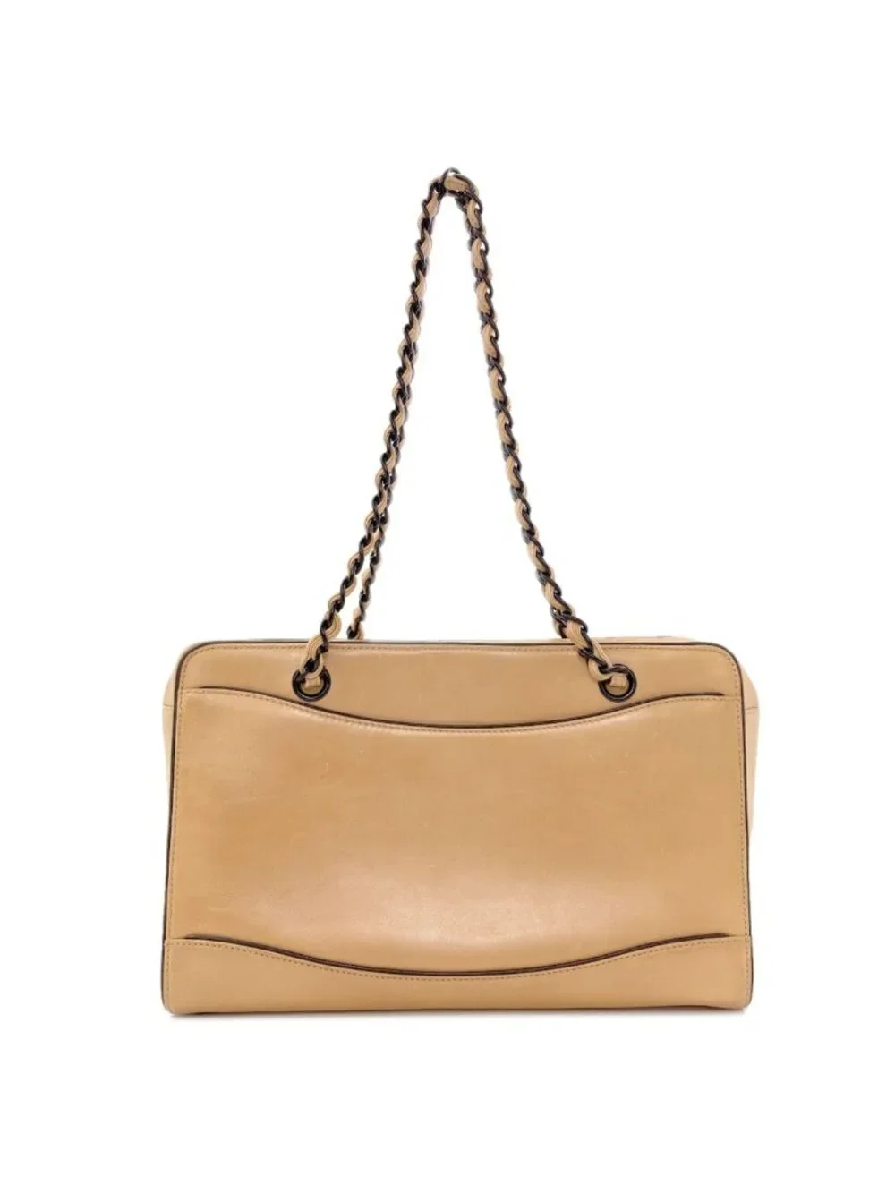 Chanel Chain Tote Bag Calfskin